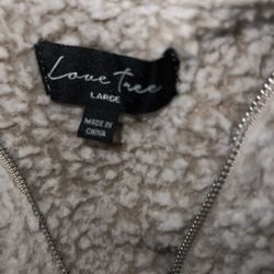 Love Tree Pull Jacket Bright Fluffy Warm 