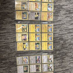 Pokemon Pikachu & Evie Collections (35 cards)