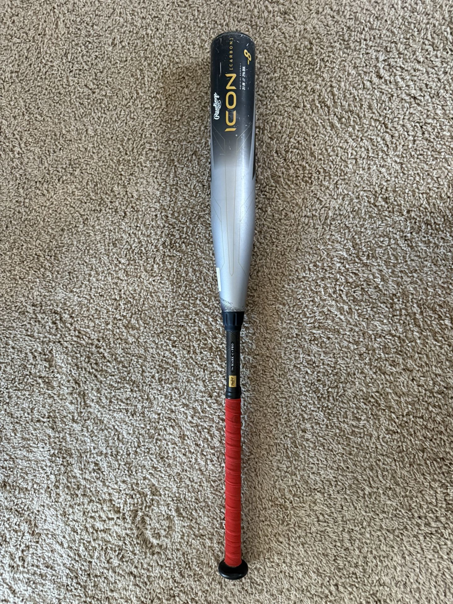 Rawlings Icon USA 31/23 -8 Baseball Bat