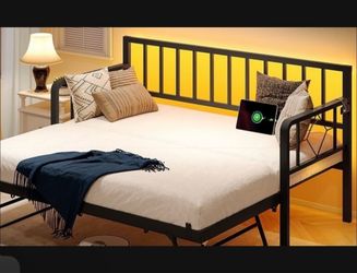 Free California King Size Bed Frame And Mattress. Pick up in Baldwin Park