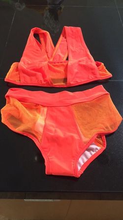 High waist bikini size small