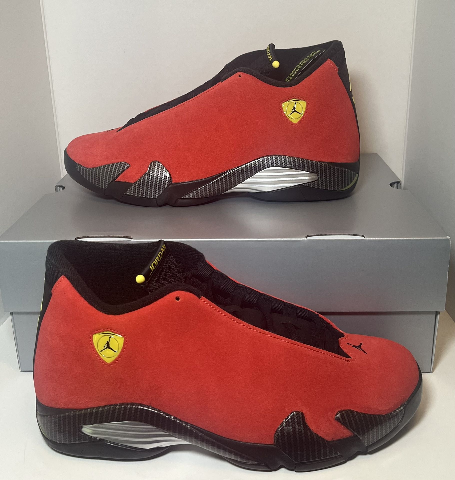 Nike Air Jordan 14 Retro Ferrari Red 2025 Men’s Size 12 IF5015-600 New With Box