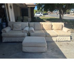 Living room couch three piece still in good shape look up pictures closely please serious buyers only thank you