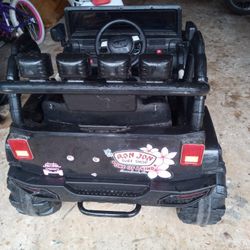 Kids Jeep Ride On With Ryobi Battery Conversion 