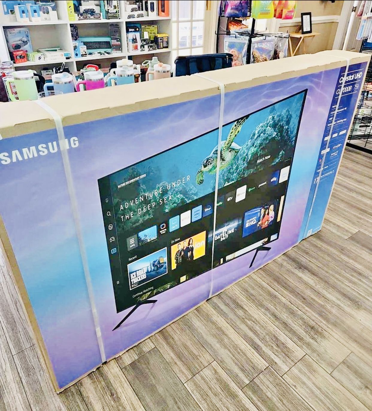 Samsung - 75" Class 7 Series LED 4K UHD Smart Tizen TV  Brand New In Box  Delivery Available