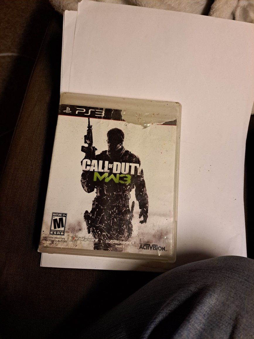Call Of Duty Ps3