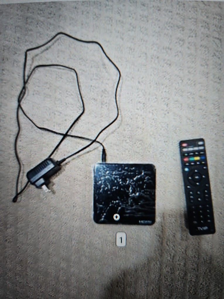 IPTV box with remote