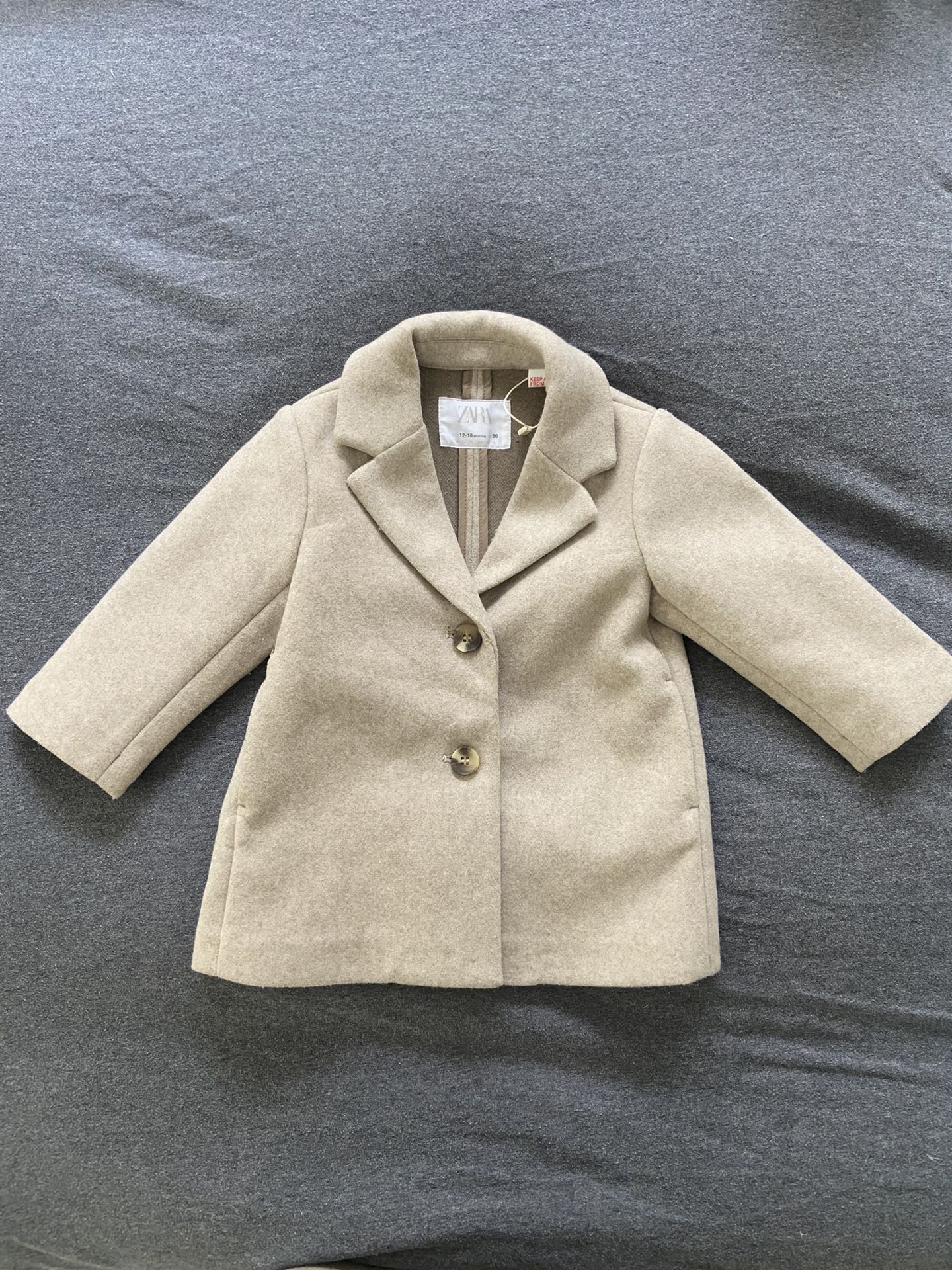 Zara Beige Coat 