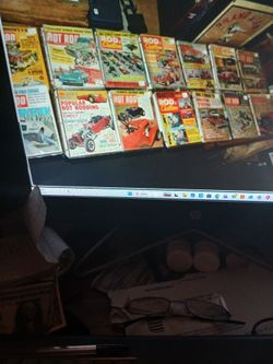 Old HOTROD MAGAZINES FROM 1950s-1960s-1970s