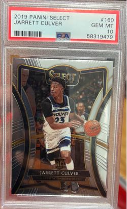 PSA 10 Jarrett Culver 2019 Panini Select