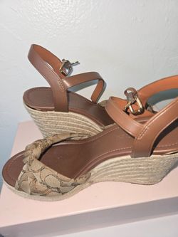 Coach wedges