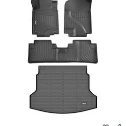 New In The Box Heavy Duty All Weather / Season  Floor Mat Kit 2012 -2016 Honda CRV 