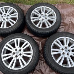 Land Rover 19 inch Rims with Snow Tires