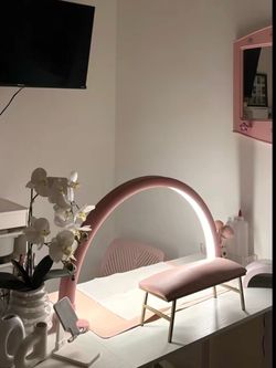 Pink nail lamp