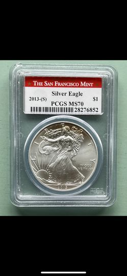 PCGS MS70 Silver Eagle-S 2013