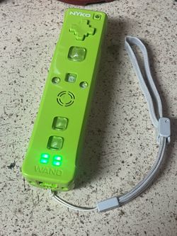 #64 Standard GREEN Wii Remote controller for Nintendo Wii Console motion sensor