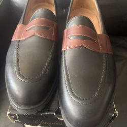 New In Box FOOTJOY LEATHER 78867 Golf Shoes Casual Walkers 10.5 Calfskin Leather