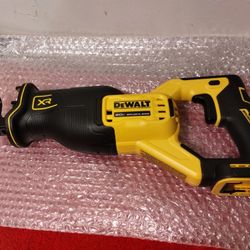 XR 20 Volt Dwalt Brushless Sawzall Tool Only $145