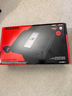 Kicker LX1650.1 Mono Subwoofer Amplifier