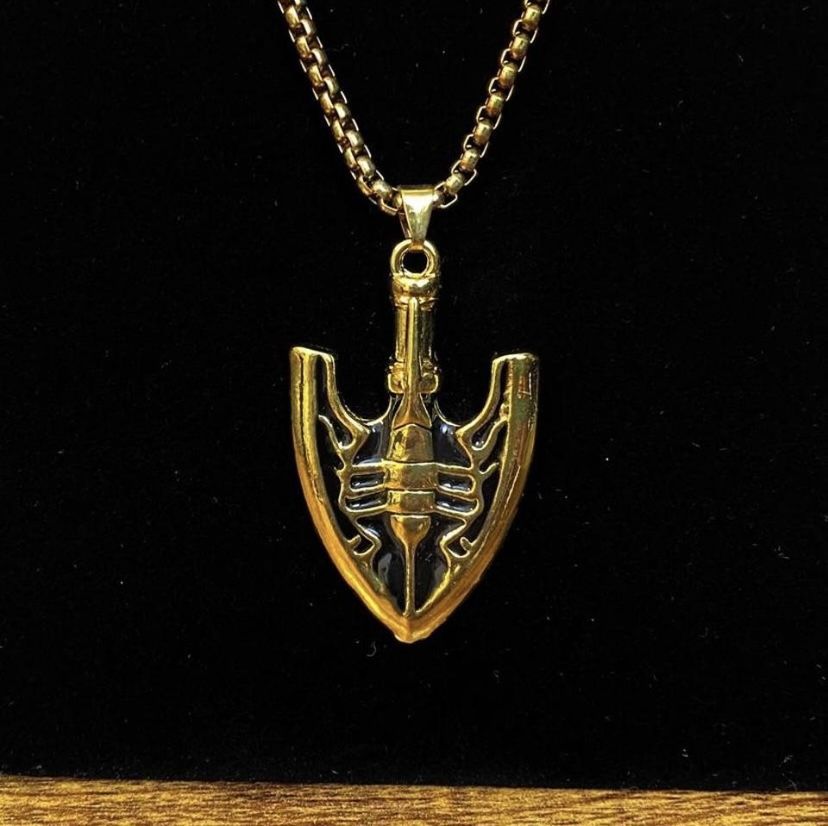 1pc Jojo's Bizarre Adventure Stand Arrow Necklace Pendant Cosplay Gift Anime