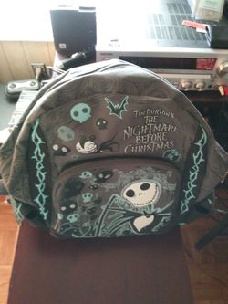 A personal backpack carrying bag