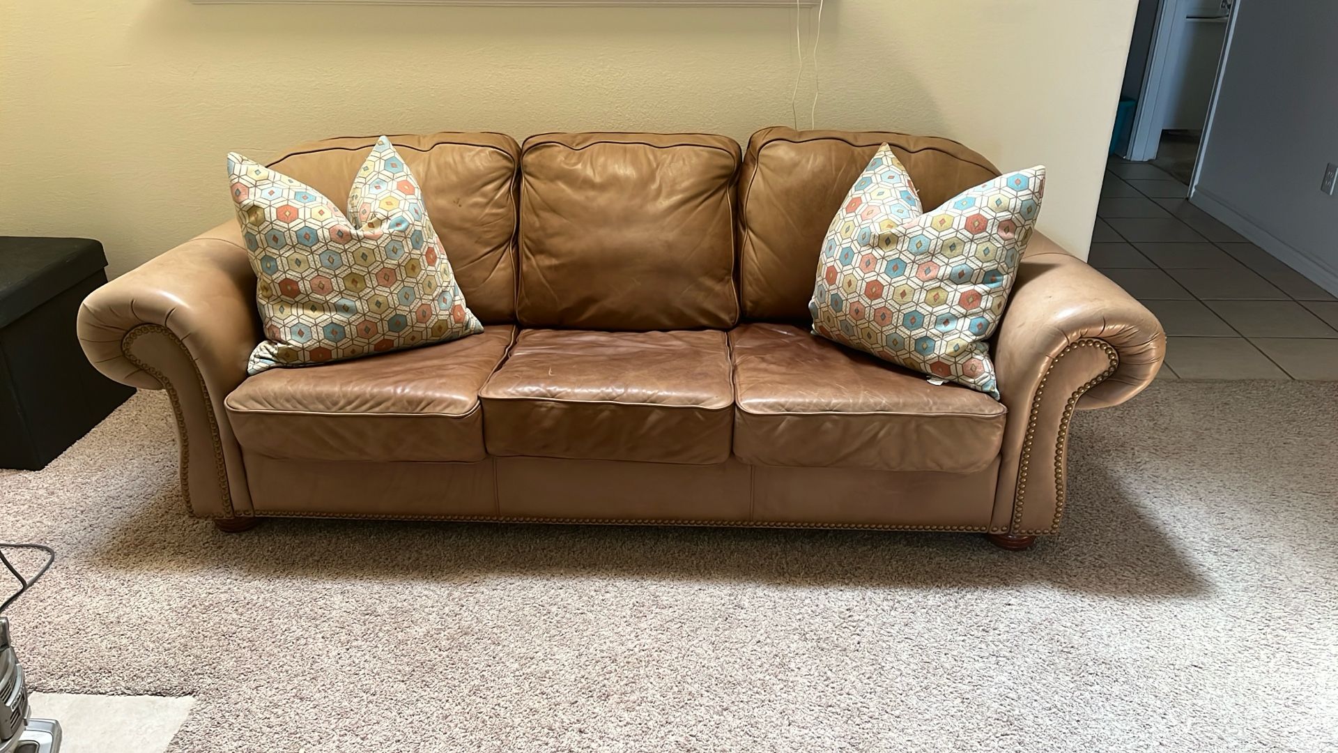 Leather Couch