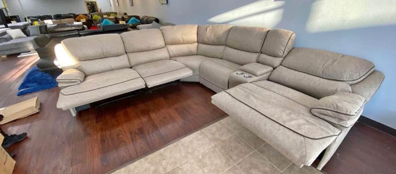 Alejandra reclining sectional $1599