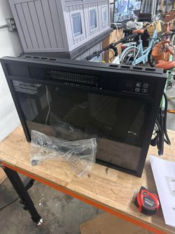 (C-5-3)23" Electric Fireplace Insert Heater