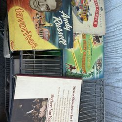 4 Vinyl Records 
