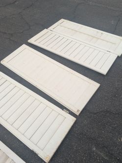 Outdoor shutters