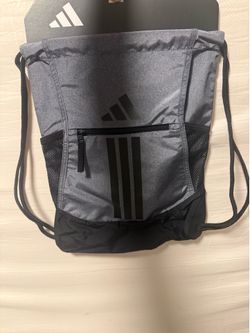 Adidas Alliance 3 Sackpack Grey Black, New with tags