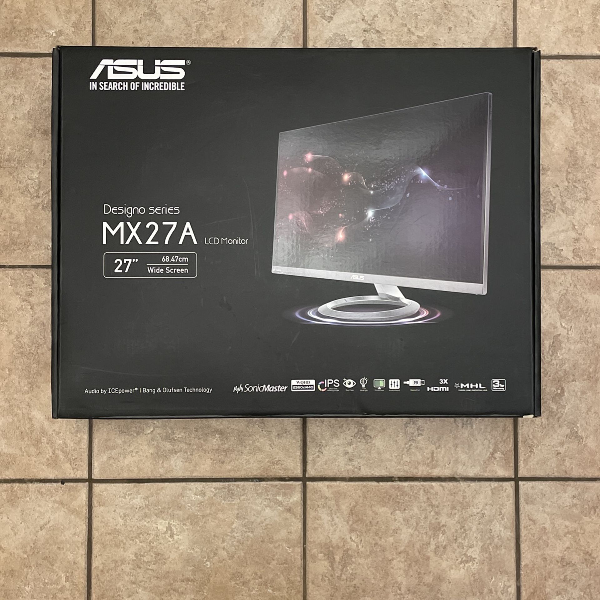 Asus Designo 27” Monitor