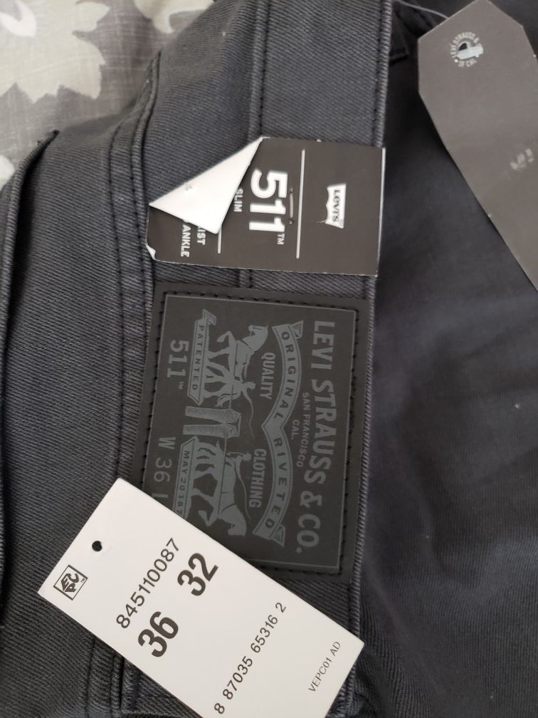Levi's 511 jeans 36x32