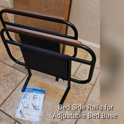 Bed Side Rails for Adjustable Bed Base 