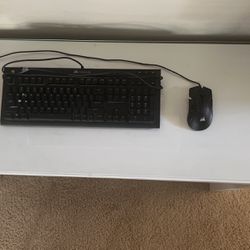 mechanical gaming keyboard and mouse 