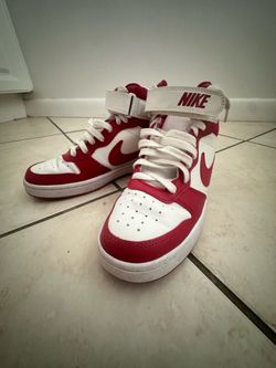 Nike Red 4.5Y shoes Velcro