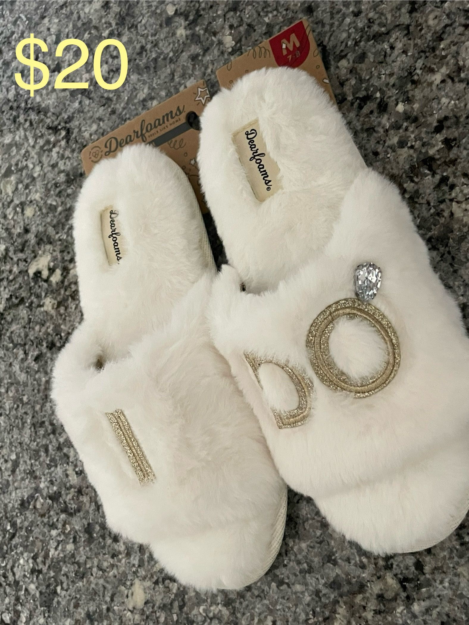 Bride Wedding Slippers