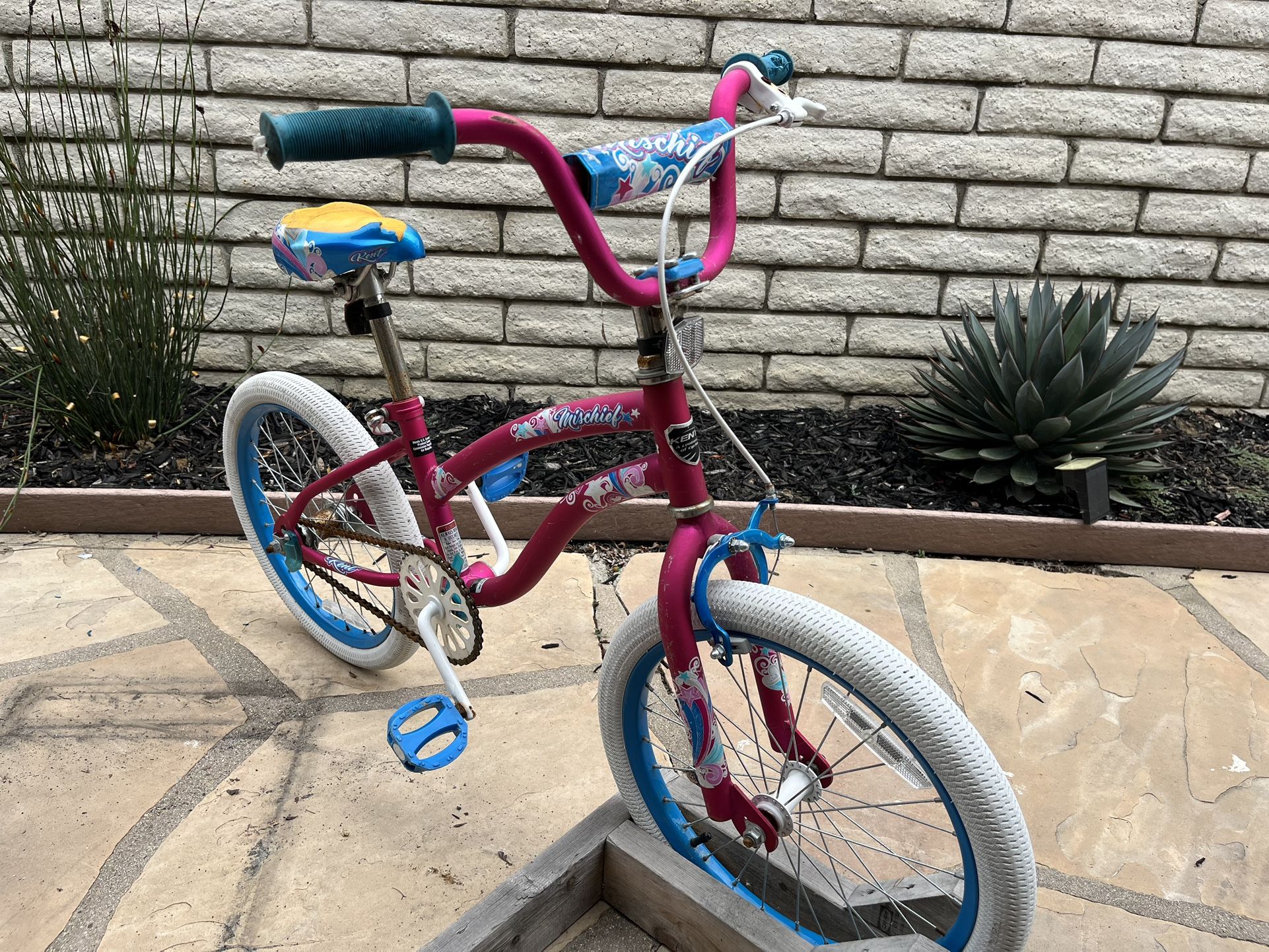 Free Girl’s Bike With 18” Tires Kid’s Bicycle