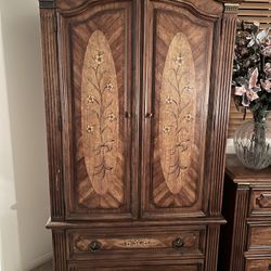 French Provincial Armoire/chest. 