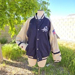 Champion Dallas Cowboys navy varsity jacket Size L #varsityjacket #NFL