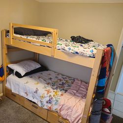Hard wood Bunk Bed