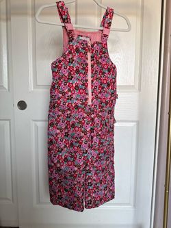 OshKosh Girls Size Small Snow Suit Ski Bibs Snow Bibs Overalls