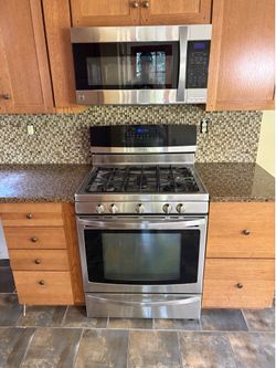 Kenmore Stove & Microwave