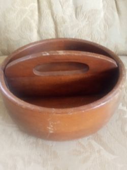 Vintage Hand Carved Bowl