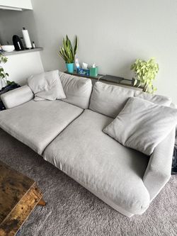 Light Grey Couch - Excellent Condition