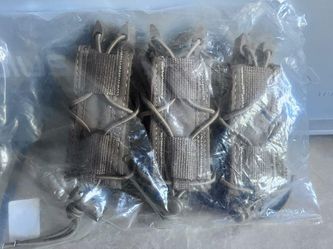 Tan MOLLE Magazine Pouches – Lot of 3