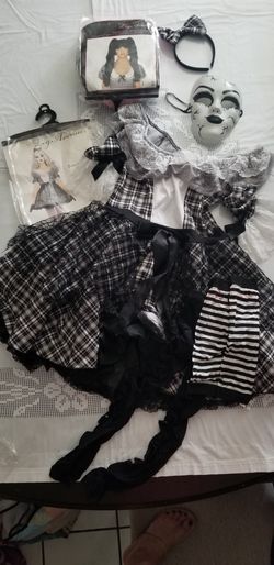 PRETTY PORCELAIN DOLL COSTUME
