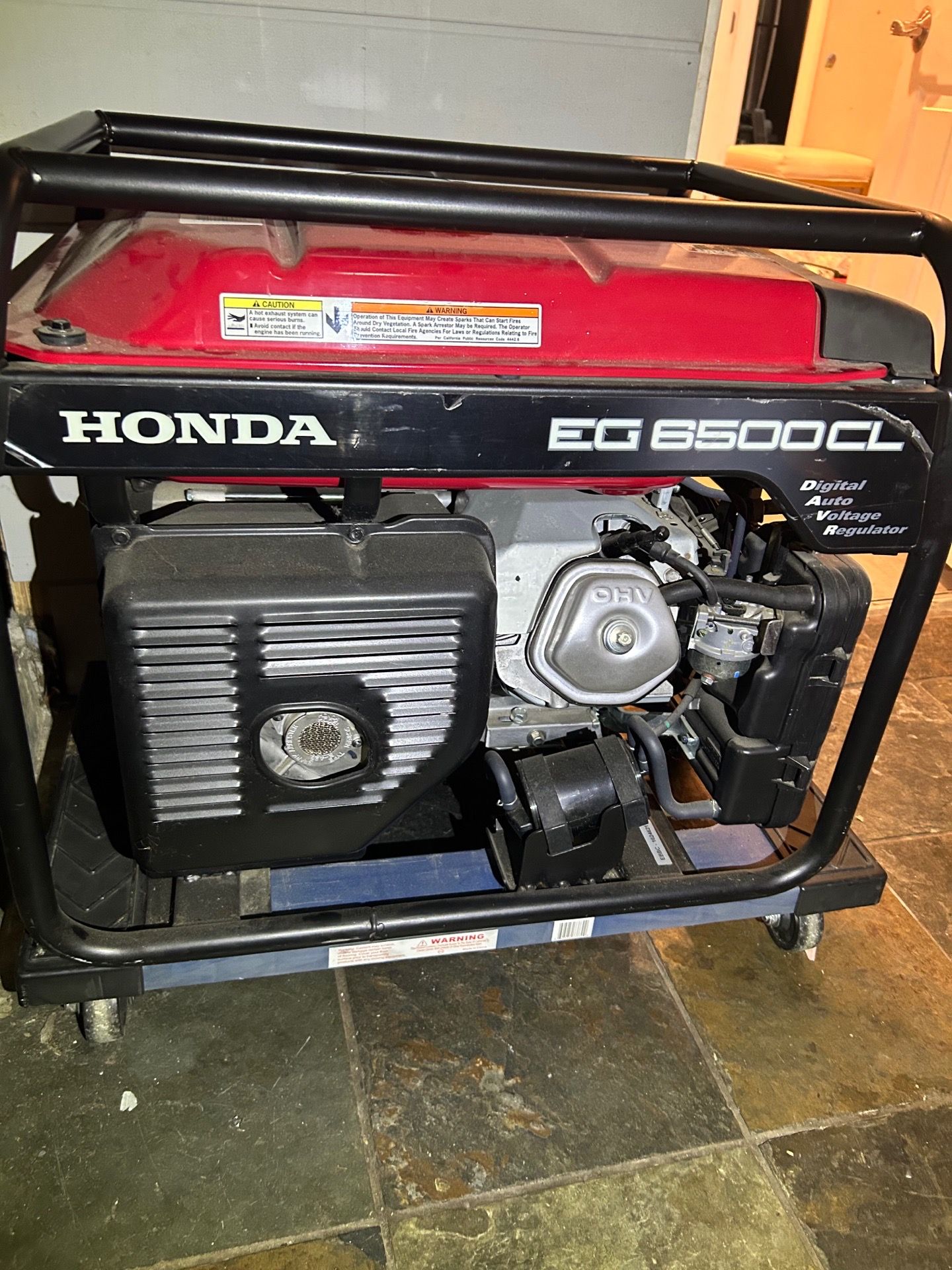 Honda EG6500 commercial generator 6500 watt