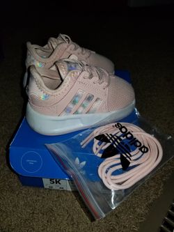 Adidas 5c girl toddler shoes
