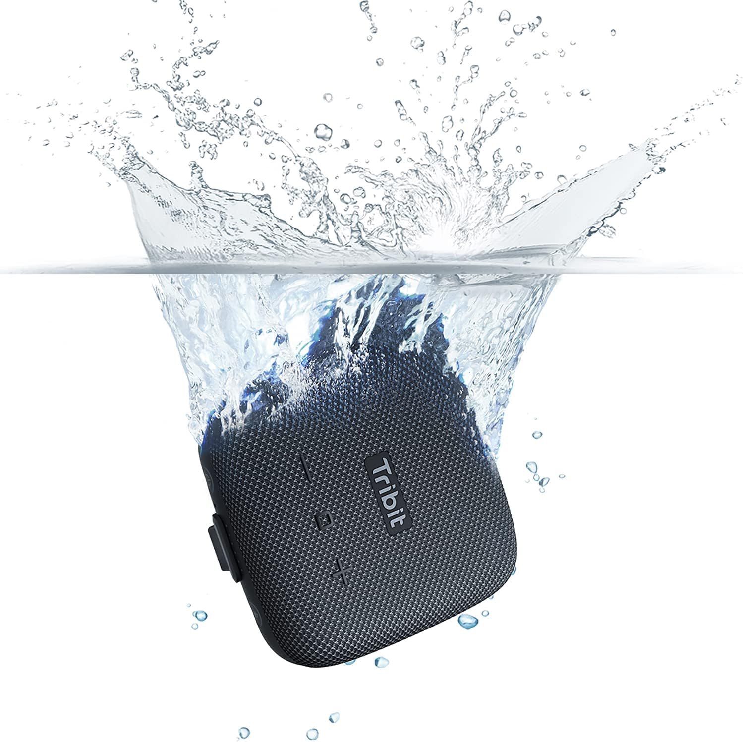 Tribit StormBox Micro Bluetooth Speaker, IP67 Waterproof & Dustproof Portable Outdoor Speaker, Bike Speakers with Powerful Loud Sound